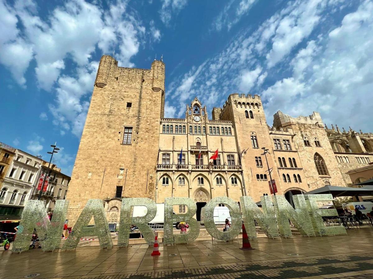 Tresors De La Cathedrale, Maison De Ville Sur 4 Niveaux Narbonne Exterior foto